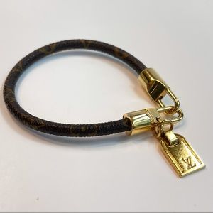 AUTHENTIC LV MONOGRAM LUCK IT BRACELET